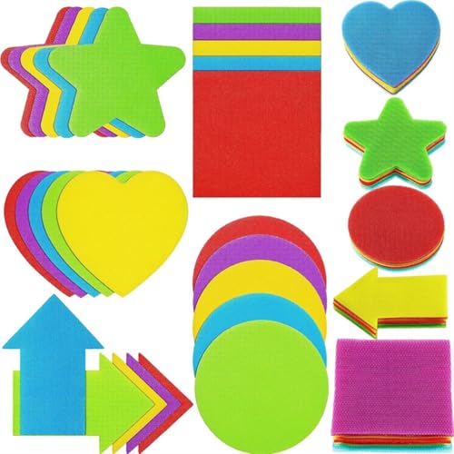 ROEUIPG 25Pcs Teppich Marker Multi-Farbe Spot 5 Stil Gruppe Aktivität Boden Punkte von ROEUIPG