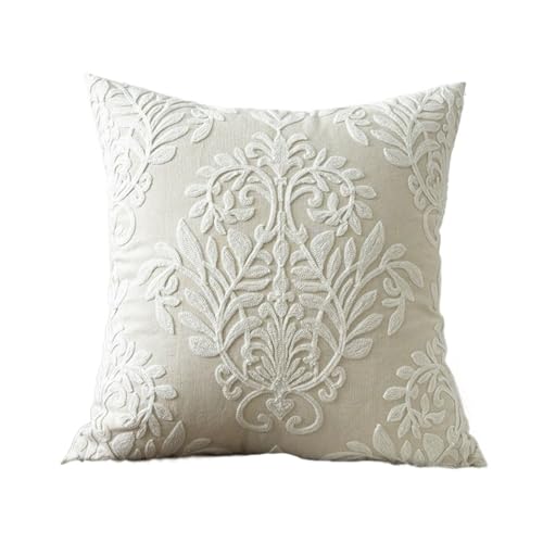 ROEUIPG 2PCS Stickerei Praktische Kissen Fall Sofa Werfen Kissen Abdeckung Schlafzimmer Wohnkultur(450mm*450mm) von ROEUIPG