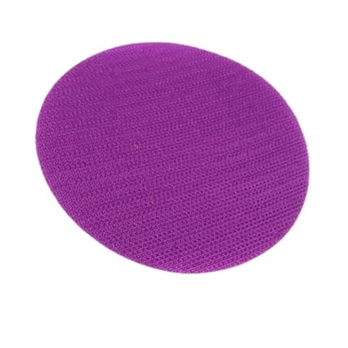 ROEUIPG 30 STÜCKE Klassenzimmer Magische Markierung Sitzteppich Flecken Bunte Runde Teppichaufkleber for Raumdekoration(Purple) von ROEUIPG
