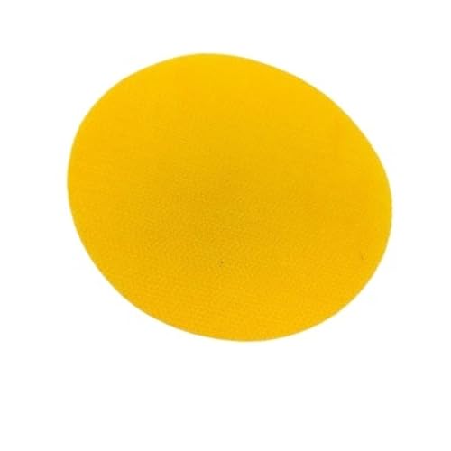 ROEUIPG 30 STÜCKE Klassenzimmer Magische Markierung Sitzteppich Flecken Bunte Runde Teppichaufkleber for Raumdekoration(Yellow) von ROEUIPG