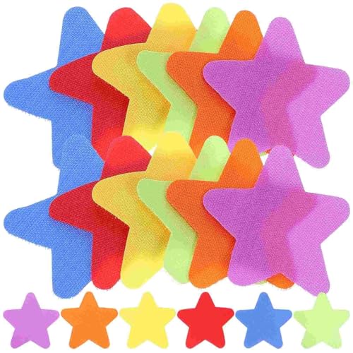 ROEUIPG 30Pcs Sterne Form Teppich Spot Marker Lehrer Klassenzimmer Boden Farbe Stern Zufällige von ROEUIPG