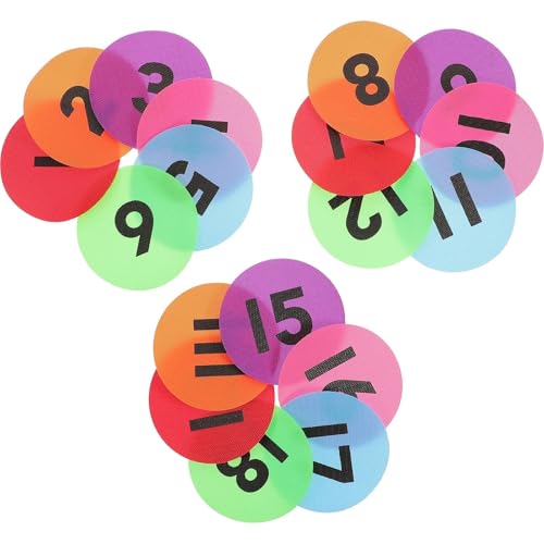 ROEUIPG 36 blätter Bodenbelag Teppich Marker Farbige Student Aufkleber Spiel Tag Schule Spot Selbst Klebe ROEUIPG 36 blätter Bodenbelag Teppich Marker Farbige Student Aufkleber Spiel Tag Schule Spot Selbst Klebe von ROEUIPG