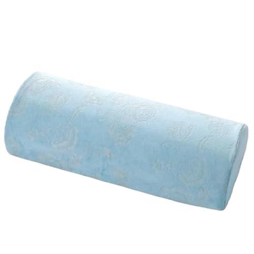 ROEUIPG Fußkissen Latex-Fußstützenkissen Abnehmbare Füße Entspannungskissen Unterstützung Massage Spa-Tool Für Erholsamen Schlaf(Blue) von ROEUIPG