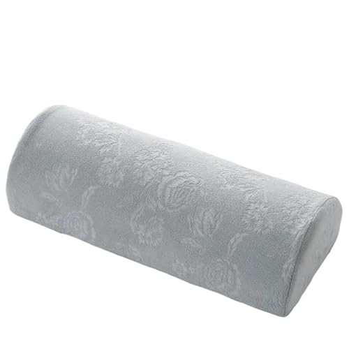 ROEUIPG Fußkissen Latex-Fußstützenkissen Abnehmbare Füße Entspannungskissen Unterstützung Massage Spa-Tool Für Erholsamen Schlaf(Light Grey) von ROEUIPG