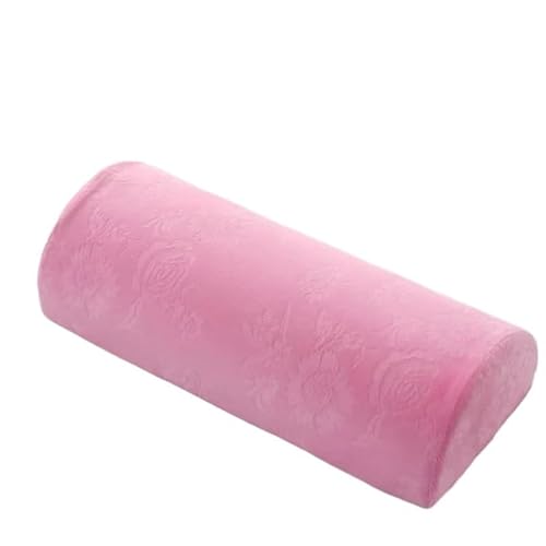 ROEUIPG Fußkissen Latex-Fußstützenkissen Abnehmbare Füße Entspannungskissen Unterstützung Massage Spa-Tool Für Erholsamen Schlaf(Pink) von ROEUIPG