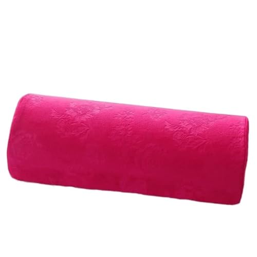 ROEUIPG Fußkissen Latex-Fußstützenkissen Abnehmbare Füße Entspannungskissen Unterstützung Massage Spa-Tool Für Erholsamen Schlaf(Rose red) von ROEUIPG
