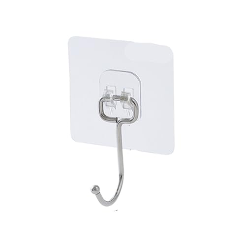 Robe Hook Hooks For Hanging Wall Mounted Hooks Coat Rack Wall Mounted(1piece Transparent) von ROEUIPG