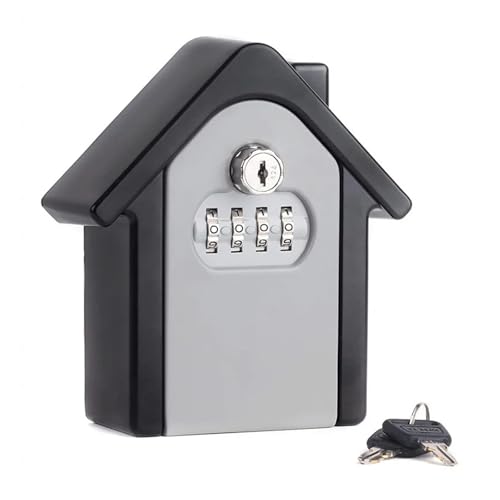 Schlüsselsafe-Aufbewahrungsbox mit Code-Kombinationsschloss, Sicherheits-Geheimversteck, 4-digitaler Sicherheitsschließfach-Safe for den Heimschrank Schlüsselsafe-Aufbewahrungsbox mit Code-Kombinationsschloss, Sicherheits-Geheimversteck, 4-digitaler Sicherheitsschließfach-Safe for den Heimschrank von ROEUIPG