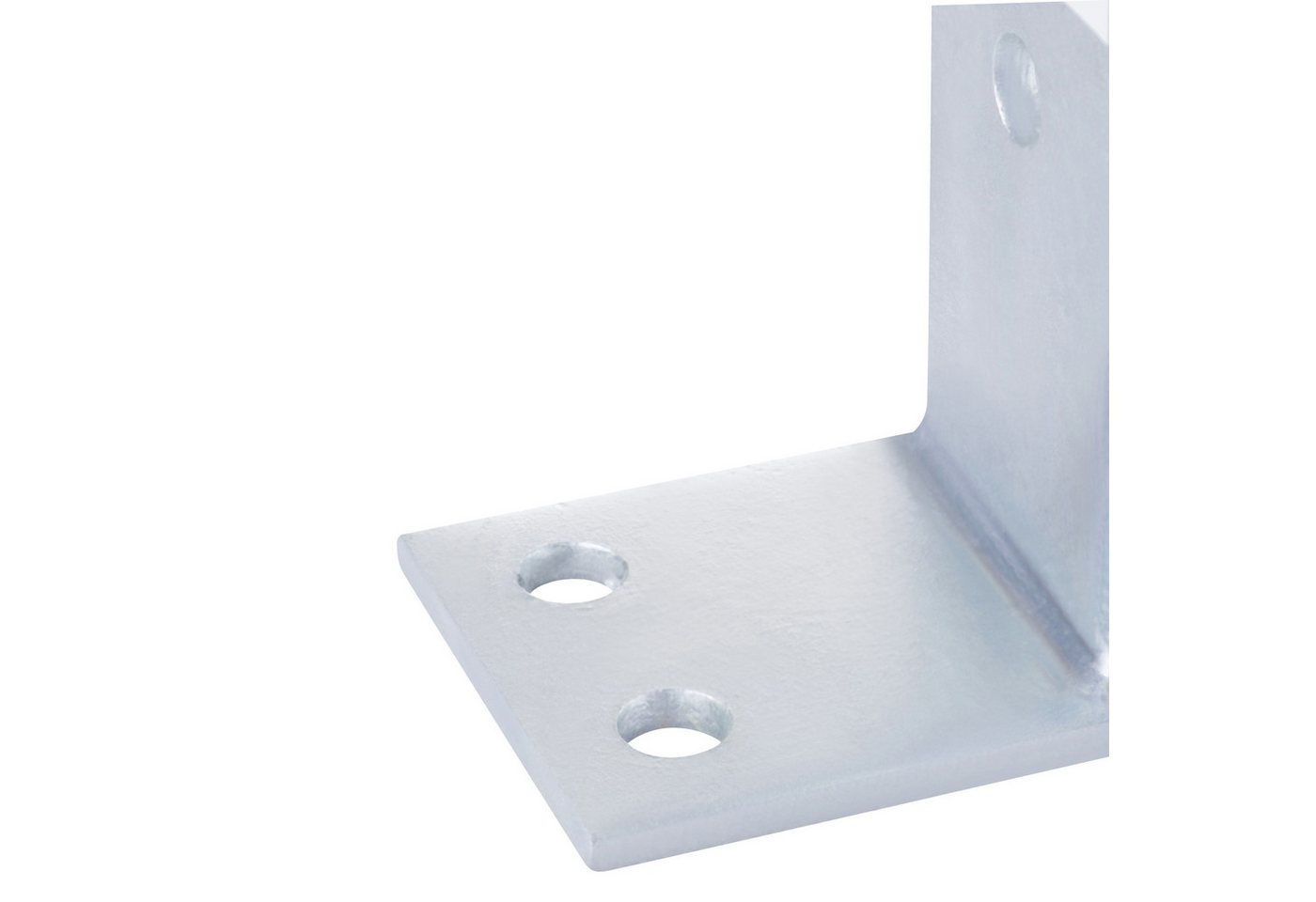 ROG-Gardenline U-Pfostenträger Pfosten-Anker Stahl, verzinkt für Carports, Zäune, etc., zum Aufdübeln, (17-St) von ROG-Gardenline