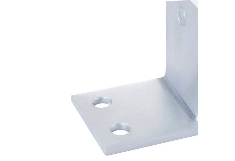 ROG-Gardenline U-Pfostenträger Pfosten-Anker Stahl, verzinkt für Carports, Zäune, etc., zum Aufdübeln, (17-St) von ROG-Gardenline