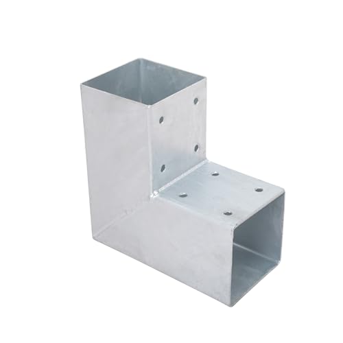 HOLZVERBINDER HEB-030 L-FORM FÜR 70x70 MM BALKEN - PFOSTENECKE - PFOSTENSCHUH - PFOSTENVERBINDER (ROG garden-line, verzinkter Stahl) von ROG garden-line