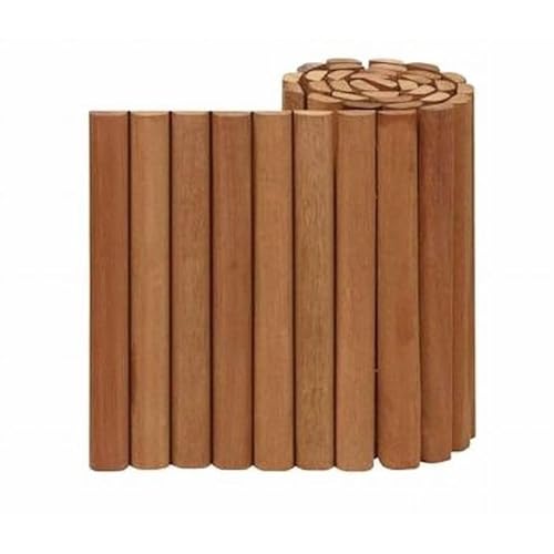 Rasenkante aus Bangkirai Hartholz 180 x 40 cm Rollboarder Beetumrandung von ROG garden-line