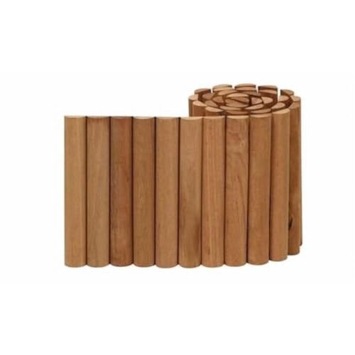 Rasenkante aus Bangkirai Hartholz 180 x 30 cm Rollboarder Beetumrandung von ROG garden-line