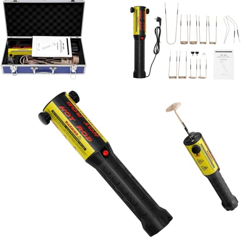 ROGONPDK 230V 1300WInduktionsheizgerät, Magnetische Induktionsheizung Professionell Induktionsheizer Heiztemperatur: 800℃, Induktionsheizer-Handgeräteset mit 10-Spulen & Aufbewahrungsbox von ROGONPDK