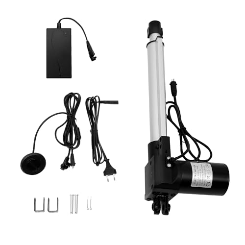 ROGONPDK 6000N 230mm Linear Actuator, 230mm Elektrisch Recliner Motor Replacement Actuator Kit, DC 24V 600 kg Linearantrieb, Elektrischer Linearmotor, für Sessel Ersatzmotor ROGONPDK 6000N 230mm Linear Actuator, 230mm Elektrisch Recliner Motor Replacement Actuator Kit, DC 24V 600 kg Linearantrieb, Elektrischer Linearmotor, für Sessel Ersatzmotor von ROGONPDK