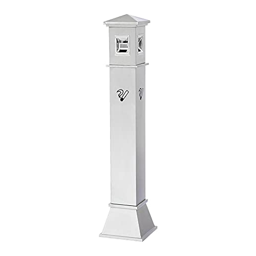 ROHCGHC Aschenbecher an der Wand, Aschenbecher aus Edelstahl, Standaschenbecher, vertikaler Mülleimer for Zigarettenstummel, for Einkaufszentren, Hotels, Parks und Flughäfen, gewerblicher ROHCGHC Aschenbecher an der Wand, Aschenbecher aus Edelstahl, Standaschenbecher, vertikaler Mülleimer for Zigarettenstummel, for Einkaufszentren, Hotels, Parks und Flughäfen, gewerblicher von ROHCGHC