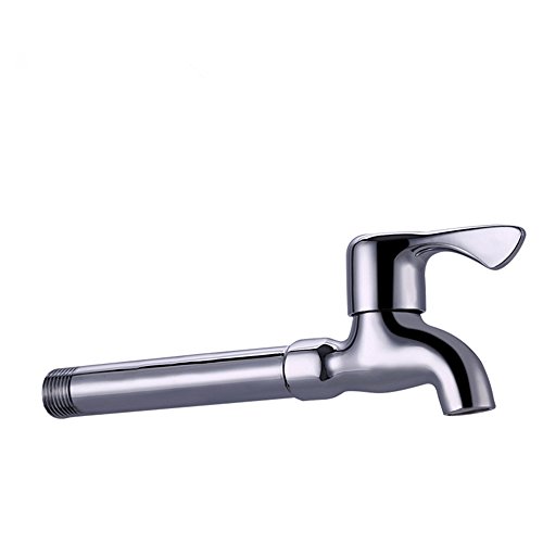 ROHCGHC Wasserhahn. Extra Lange Messing Kalten Wasser Wasserhahn Bad Becken Mopp Pool Toilette Waschen Hände von ROHCGHC