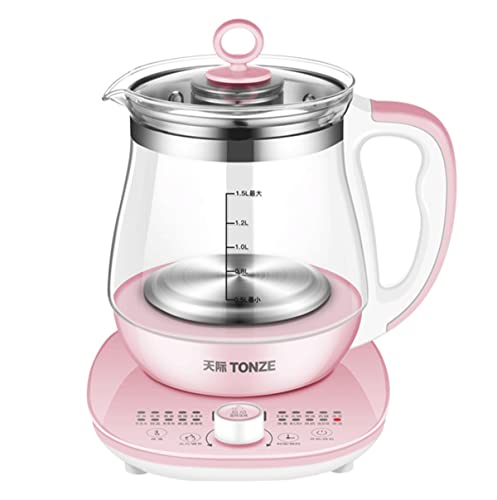 ROHCGHC elektrische Warmwasserkocher, 1,5 l große Kapazität Glas Multifunktions-Kochtee Suppe Blume Teekanne automatische elektrische Eintopf Vogelnest Topf Wasserkocher ROHCGHC elektrische Warmwasserkocher, 1,5 l große Kapazität Glas Multifunktions-Kochtee Suppe Blume Teekanne automatische elektrische Eintopf Vogelnest Topf Wasserkocher von ROHCGHC