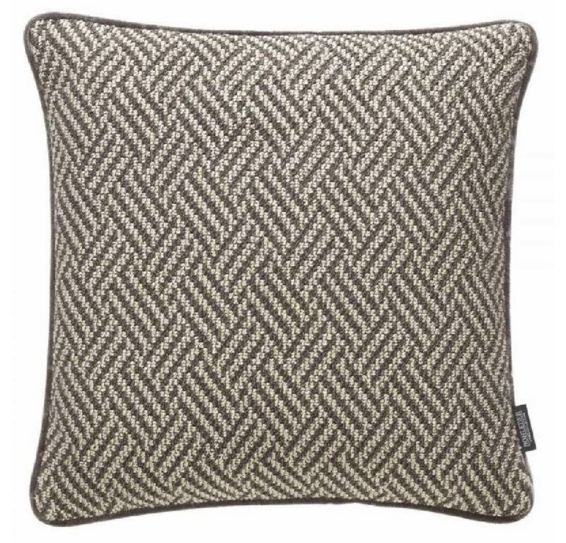 ROHLEDER Kissenhülle Kissenhülle Chalet Big Mesh Brown (45x45cm) von ROHLEDER