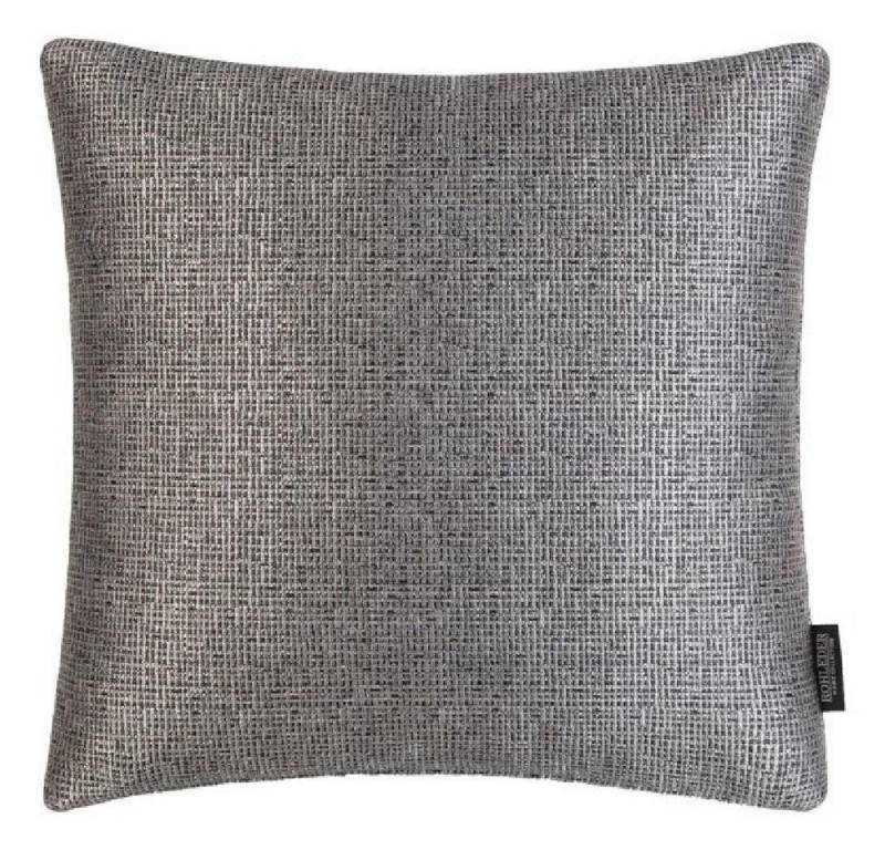 ROHLEDER Kissenhülle Kissenhülle Essentials Move Silber (40x40cm) von ROHLEDER