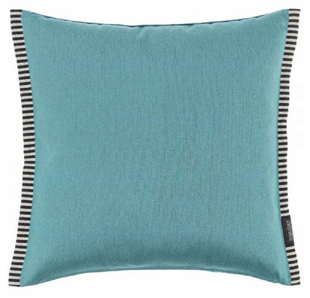 Kissenhülle Kissenhülle Essentials Soul Turquoise (45x45cm), ROHLEDER von ROHLEDER