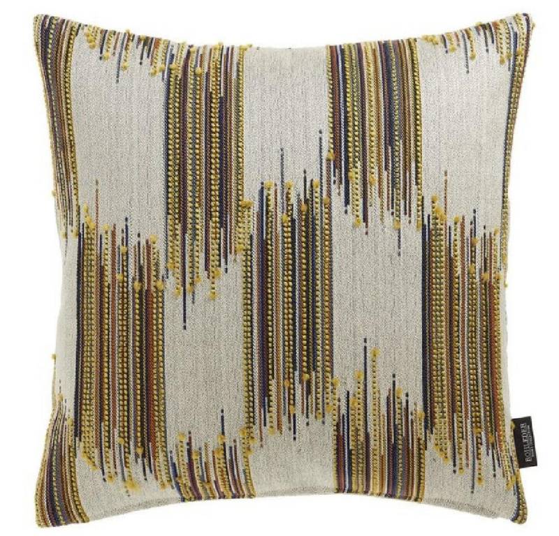 ROHLEDER Kissenhülle Kissenhülle Ikat Botanicals Terra (45x45cm) von ROHLEDER