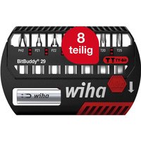 Bit Set BitBuddy 8-tlg. i TY-Bit 29 mm 1/4' C6,3 i ph,pz,torx i Zubehör für Schraubanwendungen i Impact- und Schlagschraubergeeignet (42137) - Wiha Bit Set BitBuddy 8-tlg. i TY-Bit 29 mm 1/4' C6,3 i ph,pz,torx i Zubehör für Schraubanwendungen i Impact- und Schlagschraubergeeignet (42137) - Wiha von Wiha