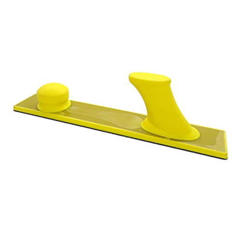 Schleifblock, 390 mm flexibler Handschleifblock aus Schaumstoff, Haken- und Ringschleifblock for die Restaurierung von Holzmöbeln und das Heimhandwerk von ROJDFCNBW