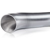Alu-flex Rohr 5000mm gestaucht 1,2 Meter dn 100 - Rokaflex Alu-flex Rohr 5000mm gestaucht 1,2 Meter dn 100 - Rokaflex von ROKAFLEX