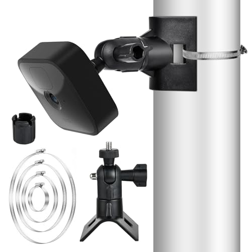 ROKOLOOM Kamerahalterung mit Masthalterung für die brandneue Blink Outdoor (3. / 4. Generation), Blink Indoor Kamera, Blink Mini, Blink XT / XT2 (Schwarz) von ROKOLOOM