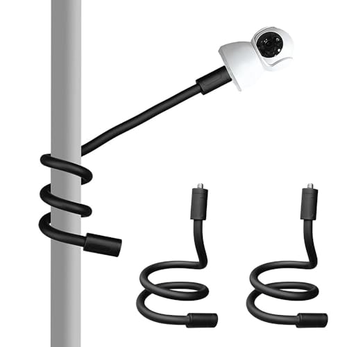 Universelle Kamera Halterung für Eufy, Arlo, Ring Stick Up Cam/Pro (Battery), Reolink, Babyphone Halterung Kompatibel mit Anderen Babyphones mit 1/4" (6,35 mm) Schraubenlöchern (2 Stück) von ROKOLOOM