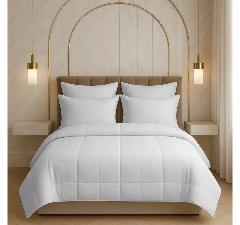 KRONENTHAL WERKHAUS Bettdecke + Kopfkissen Set, 4-Jahreszeiten, kuschelig, formstabil, ohne Bezug nutzbar von KRONENTHAL WERKHAUS