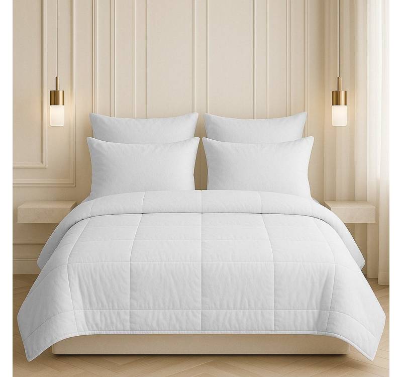 ROLFNERS Bettdecke + Kopfkissen Set, 4-Jahreszeıten, atmungsaktiv, ohne Bezug nutzbar, schnell trocknend ROLFNERS Bettdecke + Kopfkissen Set, 4-Jahreszeıten, atmungsaktiv, ohne Bezug nutzbar, schnell trocknend von ROLFNERS