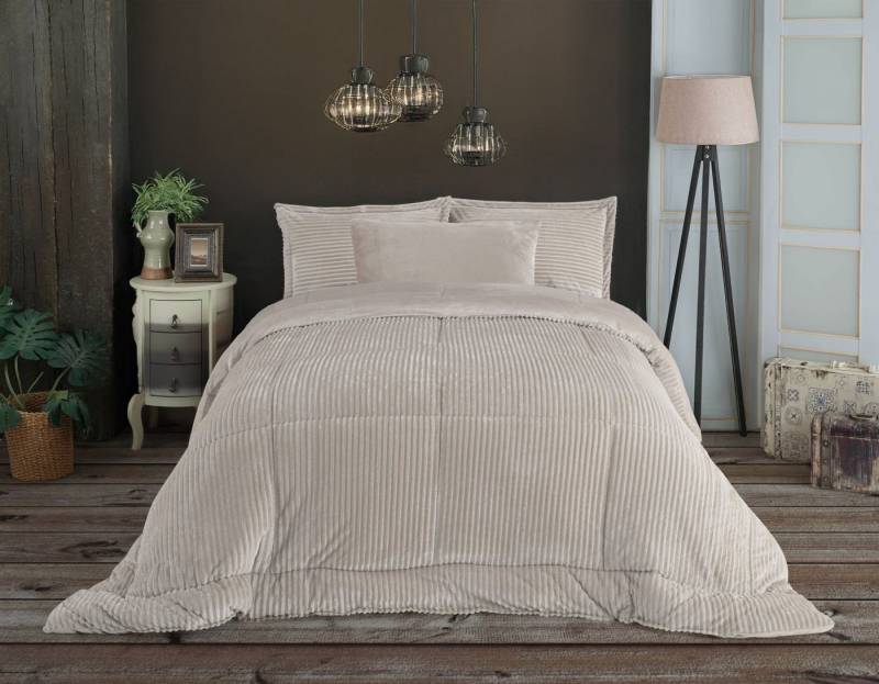 ROLFNERS Tagesdecke Vespa, Bettüberwurf Set aus Steppdecke und Kissenbezug, Tagesdecke 260x240 cm von ROLFNERS