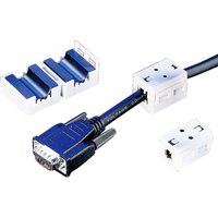 11.05.1006 Ferrit-Ringkern geteilt 275 ω Kabel-Ø (max.) 6.5 mm (l x b x h) 32 x 19.50 x 19 m - Roline von ROLINE