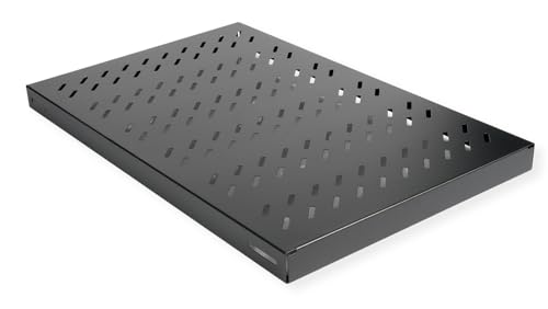 ROLINE 19-Zoll Fachboden 1 HE, verstellbar 700 T 50 kg schwarz von ROLINE