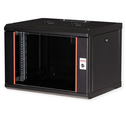 ROLINE 19-Zoll Wandgehäuse Pro 7 HE, 600x450 BxT schwarz von ROLINE