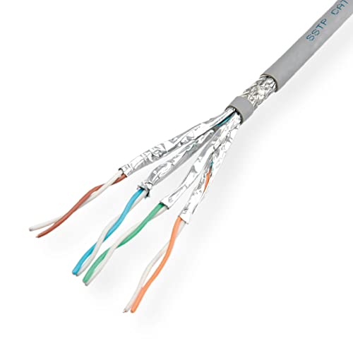 ROLINE S/FTP-(PiMF-) Kabel Kat.7 (Class F) Massivdraht, AWG23, 300m von ROLINE