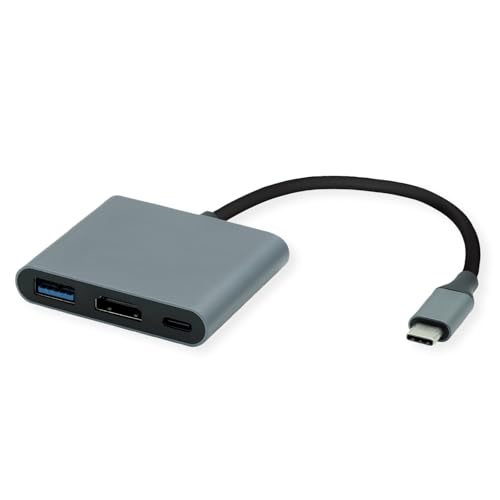 ROLINE Display Adapter USB Typ C - HDMI, USB 3.2 Gen 1 Typ A, Typ C PD ROLINE Display Adapter USB Typ C - HDMI, USB 3.2 Gen 1 Typ A, Typ C PD von ROLINE