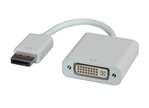 ROLINE DisplayPort-DVI Adapter, DP Stecker-DVI Buchse ROLINE DisplayPort-DVI Adapter, DP Stecker-DVI Buchse von ROLINE