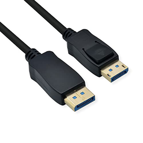 ROLINE DisplayPort Kabel, v2.0, DP ST - ST, schwarz, 1 m von ROLINE