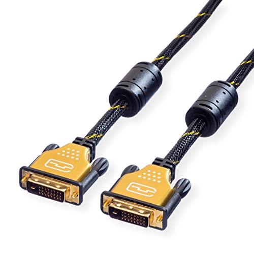 ROLINE GOLD Monitorkabel DVI, ST-ST, (24+1) dual link, 3 m von ROLINE