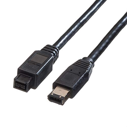 ROLINE IEEE 1394b / IEEE 1394 Kabel, 9/6polig, schwarz, 1,8 m ROLINE IEEE 1394b / IEEE 1394 Kabel, 9/6polig, schwarz, 1,8 m von ROLINE