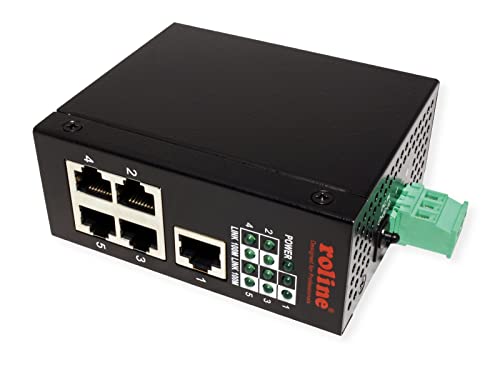 ROLINE Industrie Switch 5x RJ-45, unmanaged ROLINE Industrie Switch 5x RJ-45, unmanaged von ROLINE