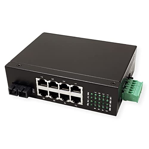 ROLINE Industrie Switch 7x RJ-45, 1x SC, unmanaged ROLINE Industrie Switch 7x RJ-45, 1x SC, unmanaged von ROLINE