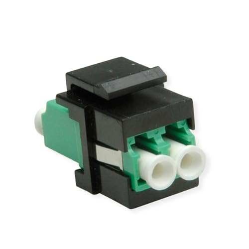 ROLINE Keystone LWL-Adapter LC/LC Duplex, Single Mode, OS2, APC von ROLINE