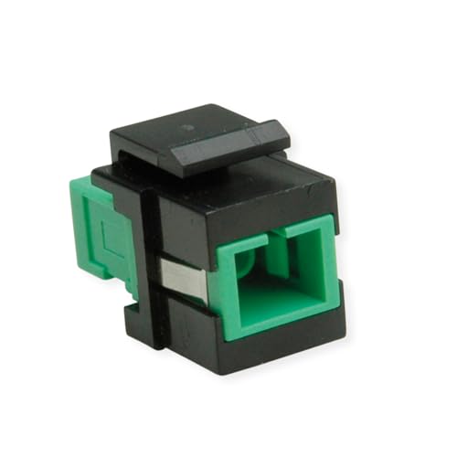 ROLINE Keystone LWL-Adapter SC/SC Simplex, Single Mode, OS2, APC von ROLINE
