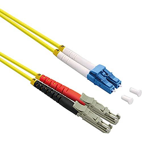 ROLINE LWL-Kabel duplex 9/125µm OS2, LSH APC / LC UPC, LSOH, gelb, 7,5 m von ROLINE