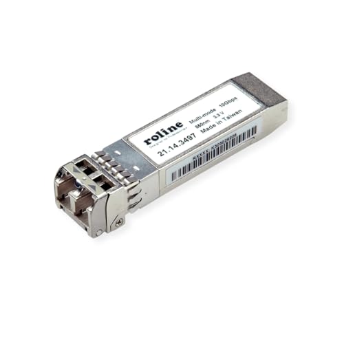 ROLINE Mini-GBIC LC, Multimode 850nm, f. 10 Gigabit Ethernet Short Range <300m ROLINE Mini-GBIC LC, Multimode 850nm, f. 10 Gigabit Ethernet Short Range <300m von ROLINE