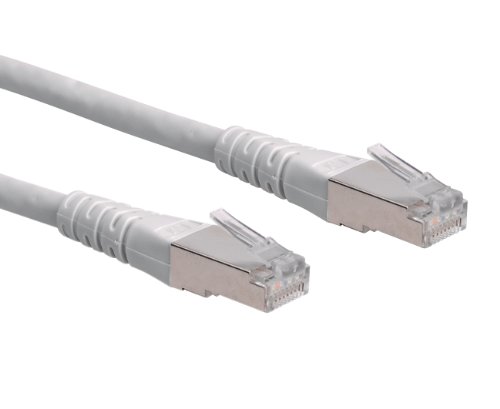 ROLINE Patchkabel Kat.6 (Class E) S/FTP (PiMF), grau, 15 m von ROLINE